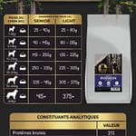 Croquettes Low Grain &ndash; Riche en Poisson avec du Riz &ndash; Chien Senior / Chien Adulte Light