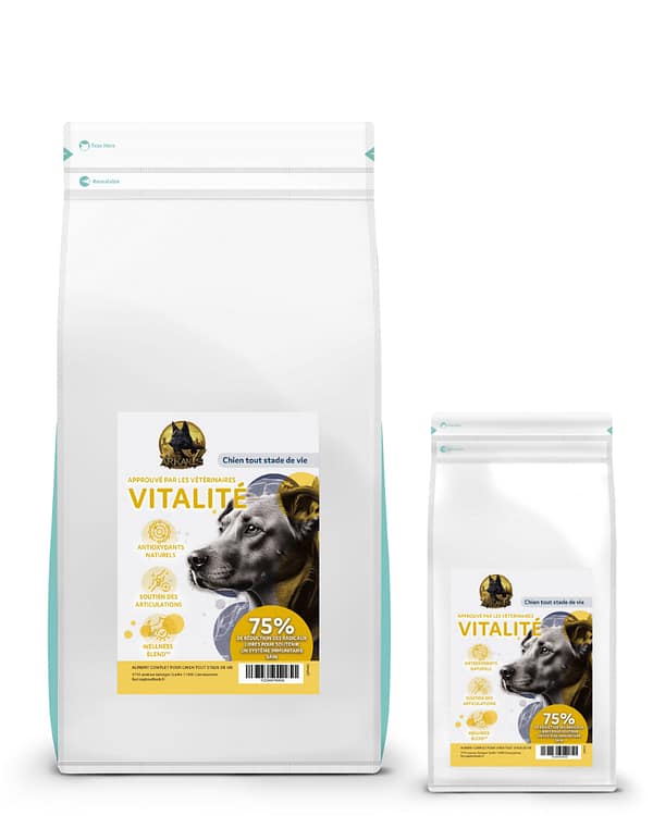 Croquettes Peptide+ &ndash; Vitalit&eacute; Hypoallerg&eacute;nique &ndash; Chien Tout &Acirc;ge