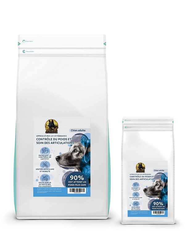 Croquettes Peptide+ &ndash; Contr&ocirc;le du Poids et Soin des Articulations &ndash; Chien Adulte