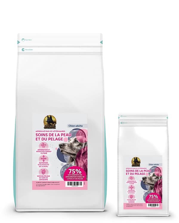 Croquettes Peptide+ &ndash; Soins de la Peau & du Pelage &ndash; Chien Adulte