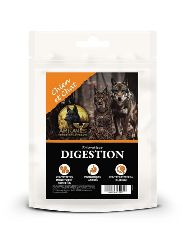 Friandises Digestion &ndash; Sans C&eacute;r&eacute;ales &ndash; 70g
