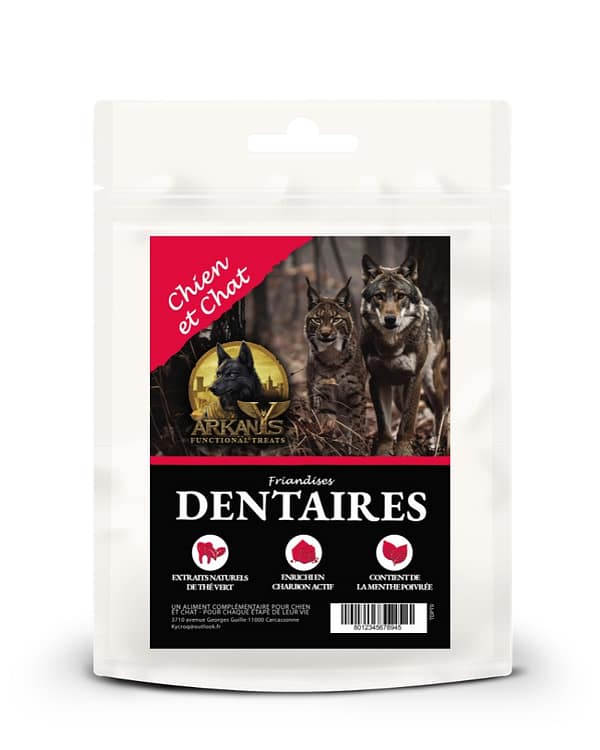 Friandises Dentaires &ndash; Sans C&eacute;r&eacute;ales &ndash; 70g